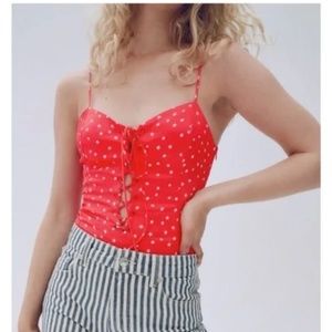 Zara Stars Bodysuit NWT S